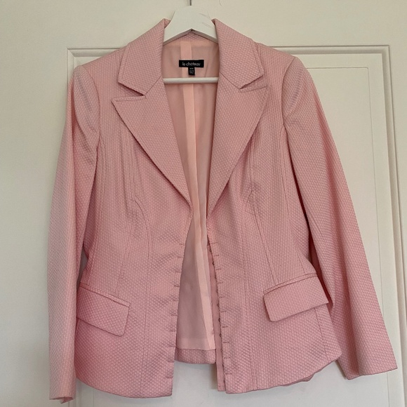 Perfectly Pink fitted blazer - Picture 1 of 5